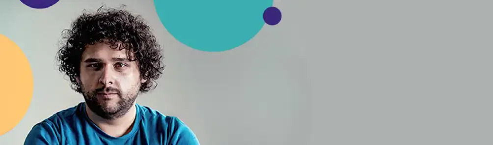 Francis AITK, bannière mobile de la page d'accueil du site.