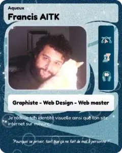 carte personnalisée -francis-aitk